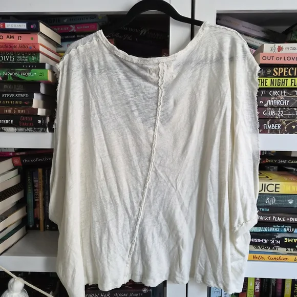 Casual White Women's Top - Picture 5 of 5